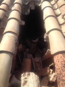 Tejado teja curva ciudad real