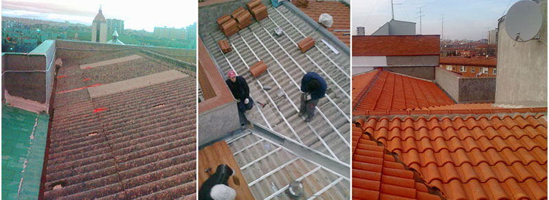 Reparación de tejados madrid