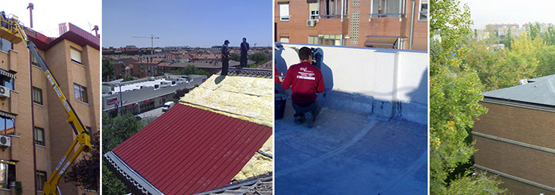 tejados y terrazas en madrid