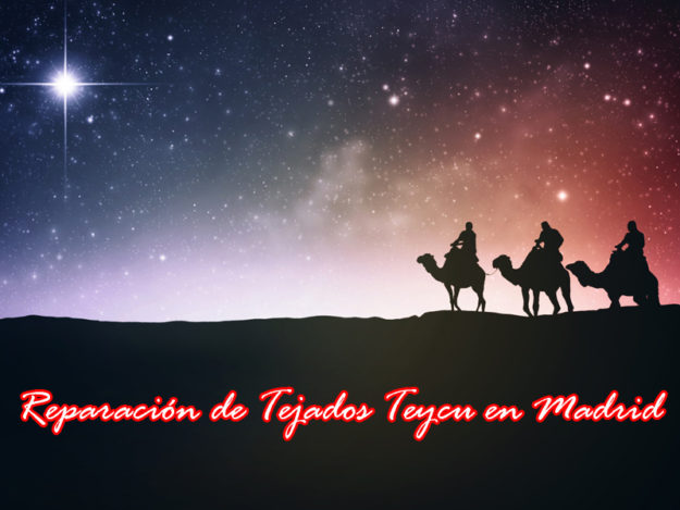 Los reyes magos y un tejado nuevo
