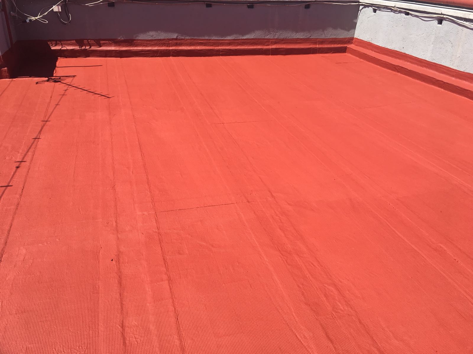 Reparación de la terraza en Vallecas Madrid