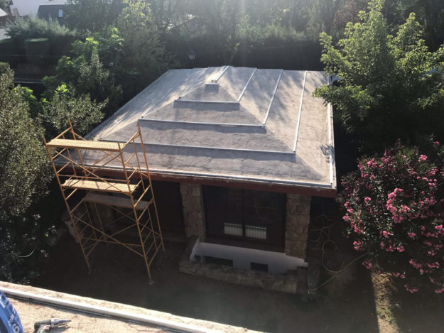 Reparación completa del tejado en Villanueva de la Cañada